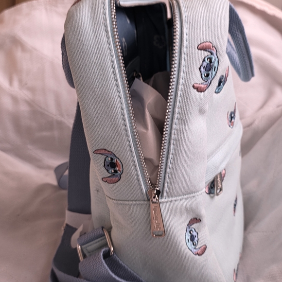 Loungefly Disney Stitch Backpack - Mint and Gray